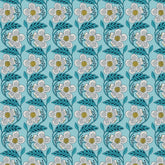 BENARTEX - Blooming Color 2 by Wolff Paper - Dora - Turquoise (Sold By 1/2 Meter)